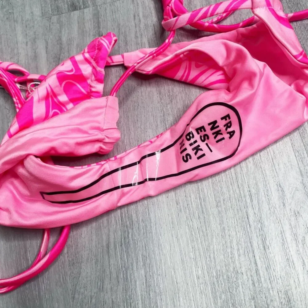Frankie's Bikinis Satin Bottom Candyland